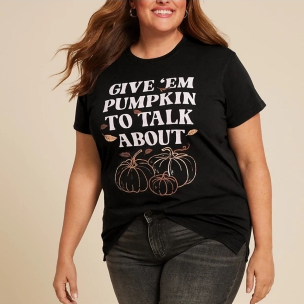 Nwt Pumpkin to talk about shirt!